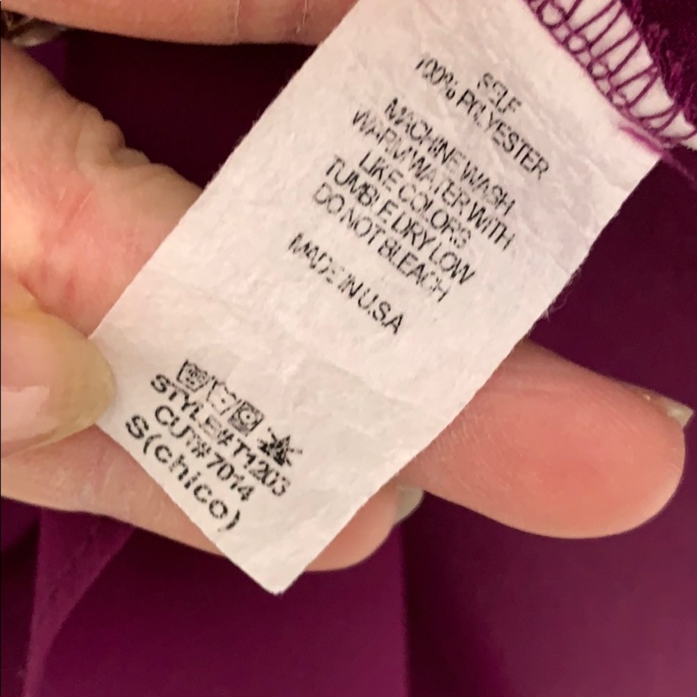 🎉HP 11/2🎉Francesca’s Collections Size S Sheer Tank Top - Picture 4 of 4